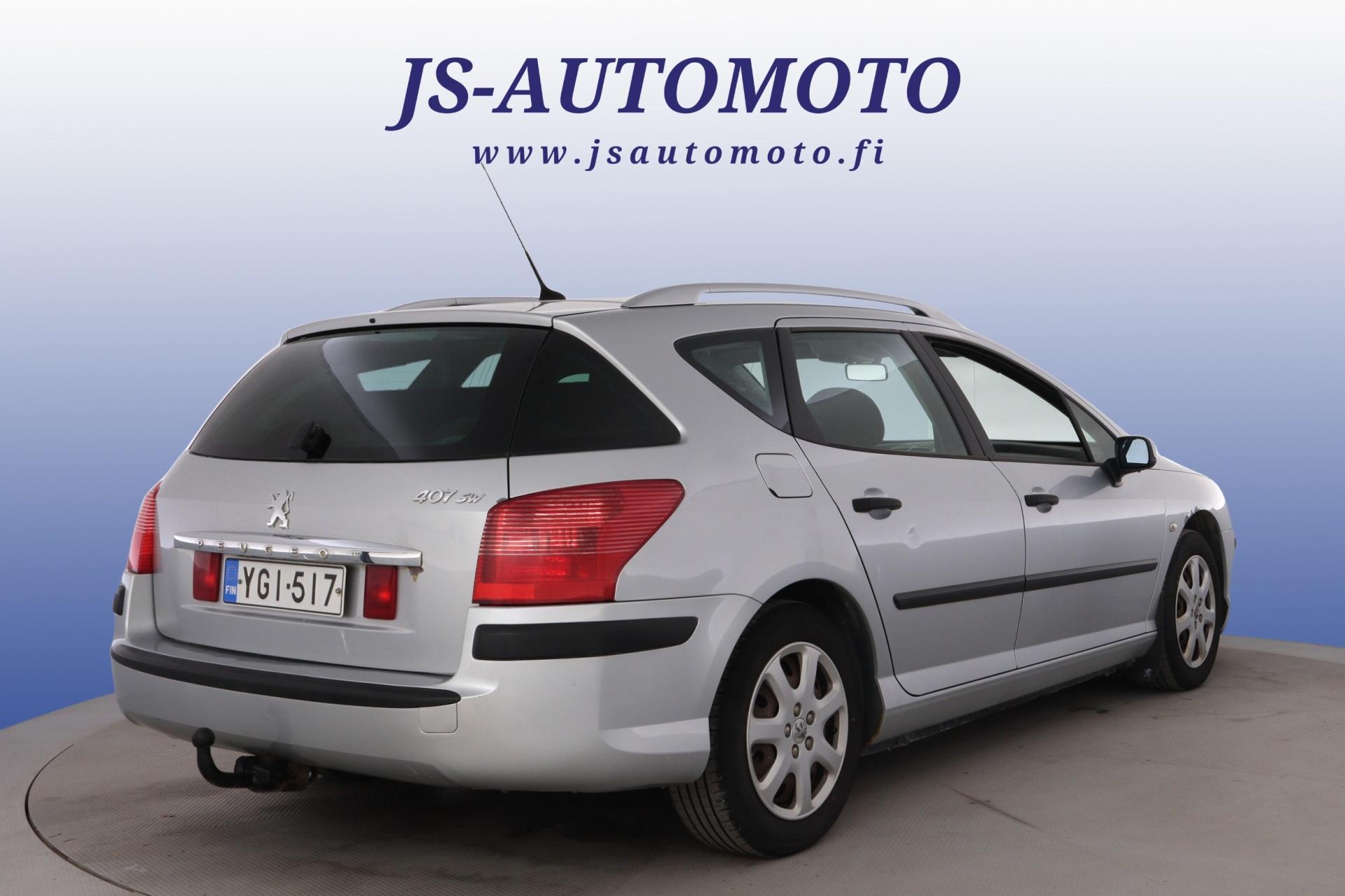 Peugeot 407 1,8i SW Katsastettu 6/2026 2006, kuva 3/24